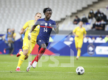 2020-10-07 - Eduardo Camavinga of France during the international friendly game football match between France and Ukraine on October 7, 2020 at Stade de France in Saint-Denis, France - Photo Jean Catuffe / DPPI - FRIENDLY GAME FOOTBALL MATCH BETWEEN FRANCE AND UKRAINE - FRIENDLY MATCH - SOCCER