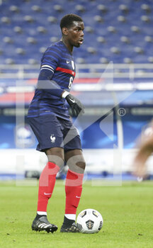 2020-10-07 - Paul Pogba of France during the international friendly game football match between France and Ukraine on October 7, 2020 at Stade de France in Saint-Denis, France - Photo Jean Catuffe / DPPI - FRIENDLY GAME FOOTBALL MATCH BETWEEN FRANCE AND UKRAINE - FRIENDLY MATCH - SOCCER