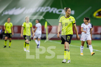 2020-10-23 - Andrea Staskova of Czech Republic during the UEFA Women's Euro 2022, qualifying football match between Spain and Czech Republic on October 23, 2020 at La Cartuja Olympic Stadium in Sevilla, Spain - Photo Joaquin Corchero / Spain DPPI / DPPI - UEFA WOMEN'S EURO 2022, QUALIFYING SPAIN VS CZECH REPUBLIC - UEFA EUROPEAN - SOCCER