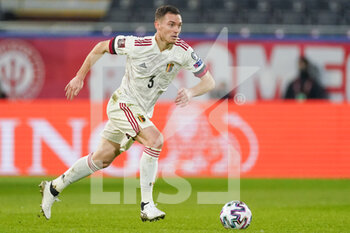 2021-03-24 - Thomas Vermaelen of Belgium during the FIFA World Cup 2022, Qualifiers Group E football match between Belgium and Wales on March 24, 2021 at King Power at Den Dreef Stadion in Leuven, Belgium - Photo Jeroen Meuwsen / Orange Pictures / DPPI - FIFA WORLD CUP 2020 QUALIFIERS - BELGIUM AND WALES - FIFA WORLD CUP - SOCCER