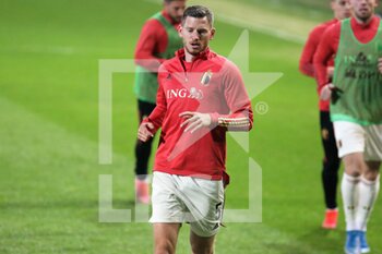 2021-03-24 - Jan Vertonghen of Belgium warms up during the FIFA World Cup 2022, Qualifiers Group E football match between Belgium and Wales on March 24, 2021 at King Power at Den Dreef Stadion in Leuven, Belgium - Photo Laurent Lairys / DPPI - FIFA WORLD CUP 2020 QUALIFIERS - BELGIUM AND WALES - FIFA WORLD CUP - SOCCER
