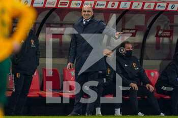 2021-03-24 - Coach Roberto Martinez of Belgium during the FIFA World Cup 2022, Qualifiers Group E football match between Belgium and Wales on March 24, 2021 at King Power at Den Dreef Stadion in Leuven, Belgium - Photo Jeroen Meuwsen / Orange Pictures / DPPI - FIFA WORLD CUP 2020 QUALIFIERS - BELGIUM AND WALES - FIFA WORLD CUP - SOCCER