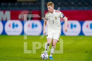 2021-03-24 - Kevin De Bruyne of Belgium during the FIFA World Cup 2022, Qualifiers Group E football match between Belgium and Wales on March 24, 2021 at King Power at Den Dreef Stadion in Leuven, Belgium - Photo Jeroen Meuwsen / Orange Pictures / DPPI - FIFA WORLD CUP 2020 QUALIFIERS - BELGIUM AND WALES - FIFA WORLD CUP - SOCCER