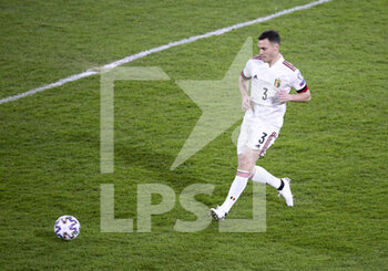2021-03-24 - Thomas Vermaelen of Belgium during the FIFA World Cup 2022, Qualifiers Group E football match between Belgium and Wales on March 24, 2021 at King Power at Den Dreef Stadion in Leuven, Belgium - Photo Jean Catuffe / DPPI - FIFA WORLD CUP 2020 QUALIFIERS - BELGIUM AND WALES - FIFA WORLD CUP - SOCCER