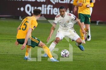 2021-03-24 - Youri Tielemans of Belgium during the FIFA World Cup 2022, Qualifiers Group E football match between Belgium and Wales on March 24, 2021 at King Power at Den Dreef Stadion in Leuven, Belgium - Photo Laurent Lairys / DPPI - FIFA WORLD CUP 2020 QUALIFIERS - BELGIUM AND WALES - FIFA WORLD CUP - SOCCER