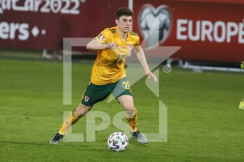 2021-03-24 - Daniel James of Wales during the FIFA World Cup 2022, Qualifiers Group E football match between Belgium and Wales on March 24, 2021 at King Power at Den Dreef Stadion in Leuven, Belgium - Photo Laurent Lairys / DPPI - FIFA WORLD CUP 2020 QUALIFIERS - BELGIUM AND WALES - FIFA WORLD CUP - SOCCER
