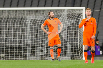 2021-03-24 - Daley Blind of Netherlands disappointed during the FIFA World Cup 2022, Qualifiers, Group G football match between Turkey and Netherlands on March 24, 2021 at Ali Sali Yen Stadium in Istanbul, Turkey - Photo Marcel ter Bals / Orange Pictures / DPPI - WORLD CUP 2020 QUALIFIERS - TURKEY AND NETHERLANDS - FIFA WORLD CUP - SOCCER