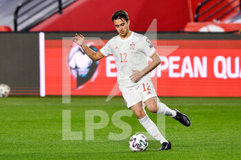2021-03-25 - Eric Garcia of Spain during the 2022 FIFA World Cup, Qualifiers, Group B football match between Spain and Greece on March 25, 2021 at Estadio Municipal Nuevo Los Carmenes in Granada, Spain - Photo Pablo Morano / Orange Pictures / DPPI - 2022 FIFA WORLD CUP, QUALIFIERS, GROUP B - SPAIN AND GREECE - FIFA WORLD CUP - SOCCER
