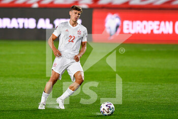 2021-03-25 - Marcos Llorente of Spain during the 2022 FIFA World Cup, Qualifiers, Group B football match between Spain and Greece on March 25, 2021 at Estadio Municipal Nuevo Los Carmenes in Granada, Spain - Photo Pablo Morano / Orange Pictures / DPPI - 2022 FIFA WORLD CUP, QUALIFIERS, GROUP B - SPAIN AND GREECE - FIFA WORLD CUP - SOCCER