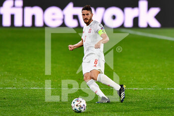 2021-03-25 - Koke of Spain during the 2022 FIFA World Cup, Qualifiers, Group B football match between Spain and Greece on March 25, 2021 at Estadio Municipal Nuevo Los Carmenes in Granada, Spain - Photo Pablo Morano / Orange Pictures / DPPI - 2022 FIFA WORLD CUP, QUALIFIERS, GROUP B - SPAIN AND GREECE - FIFA WORLD CUP - SOCCER