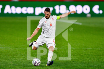 2021-03-25 - Koke of Spain during the 2022 FIFA World Cup, Qualifiers, Group B football match between Spain and Greece on March 25, 2021 at Estadio Municipal Nuevo Los Carmenes in Granada, Spain - Photo Pablo Morano / Orange Pictures / DPPI - 2022 FIFA WORLD CUP, QUALIFIERS, GROUP B - SPAIN AND GREECE - FIFA WORLD CUP - SOCCER