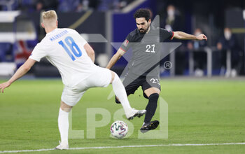 25/03/2021 - Ilkay Gundogan of Germany scores a goal 3-0 during the 2022 FIFA World Cup, Qualifiers, Group J football match between Germany and Iceland on March 25, 2021 at the Schauinsland-Reisen-Arena in Duisburg, Germany - Photo Jurgen Fromme / firo Sportphoto / DPPI - 2022 FIFA WORLD CUP, QUALIFIERS, GROUP J - GERMANY AND ICELAND - FIFA MONDIALI - CALCIO