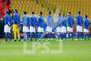 2021-03-25 - Team Italy during the FIFA World Cup 2022, Qualifiers Group C football match between Italy and Northern Ireland on March 25, 2021 at Ennio Tardini stadium in Parma, Italy - Photo Laurent Lairys / DPPI - FIFA WORLD CUP 2022, QUALIFIERS GROUP C - ITALY VS NORTHERN IRELAND - FIFA WORLD CUP - SOCCER