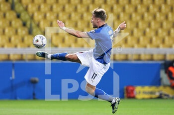 2021-03-25 - Ciro Immobile of Italy during the FIFA World Cup 2022, Qualifiers Group C football match between Italy and Northern Ireland on March 25, 2021 at Ennio Tardini stadium in Parma, Italy - Photo Laurent Lairys / DPPI - FIFA WORLD CUP 2022, QUALIFIERS GROUP C - ITALY VS NORTHERN IRELAND - FIFA WORLD CUP - SOCCER