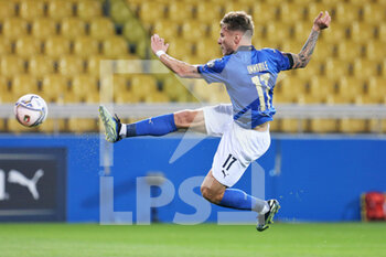 2021-03-25 - Ciro Immobile of Italy during the FIFA World Cup 2022, Qualifiers Group C football match between Italy and Northern Ireland on March 25, 2021 at Ennio Tardini stadium in Parma, Italy - Photo Laurent Lairys / DPPI - FIFA WORLD CUP 2022, QUALIFIERS GROUP C - ITALY VS NORTHERN IRELAND - FIFA WORLD CUP - SOCCER