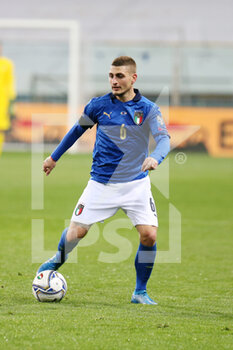 2021-03-25 - Marco Verratti of Italy during the FIFA World Cup 2022, Qualifiers Group C football match between Italy and Northern Ireland on March 25, 2021 at Ennio Tardini stadium in Parma, Italy - Photo Laurent Lairys / DPPI - FIFA WORLD CUP 2022, QUALIFIERS GROUP C - ITALY VS NORTHERN IRELAND - FIFA WORLD CUP - SOCCER