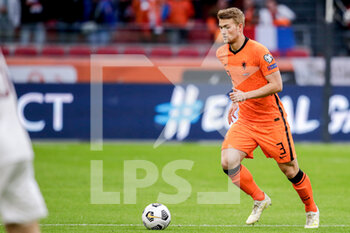 2021-03-27 - Matthijs de Ligt of the Netherlands during the 2022 FIFA World Cup, Qualifiers, Group G football match between Netherlands and Latvia on March 27, 2021 at Johan Cruijff ArenA in Amsterdam, Netherlands - Photo Broer van den Boom / Orange Pictures / DPPI - QUALIFICAZIONI AI MONDIALI FIFA 2022 - GRUPPO G - PAESI BASSI VS LETTONIA - FIFA WORLD CUP - SOCCER