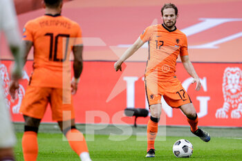 2021-03-27 - Daley Blind of the Netherlands during the 2022 FIFA World Cup, Qualifiers, Group G football match between Netherlands and Latvia on March 27, 2021 at Johan Cruijff ArenA in Amsterdam, Netherlands - Photo Broer van den Boom / Orange Pictures / DPPI - QUALIFICAZIONI AI MONDIALI FIFA 2022 - GRUPPO G - PAESI BASSI VS LETTONIA - FIFA WORLD CUP - SOCCER