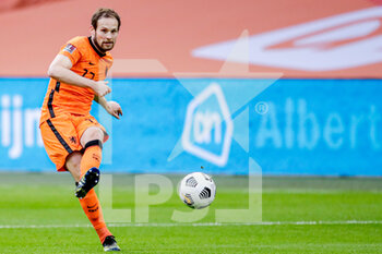 2021-03-27 - Daley Blind of the Netherlands during the 2022 FIFA World Cup, Qualifiers, Group G football match between Netherlands and Latvia on March 27, 2021 at Johan Cruijff ArenA in Amsterdam, Netherlands - Photo Broer van den Boom / Orange Pictures / DPPI - QUALIFICAZIONI AI MONDIALI FIFA 2022 - GRUPPO G - PAESI BASSI VS LETTONIA - FIFA WORLD CUP - SOCCER