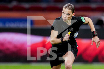 2021-03-27 - Referee Stephanie Frappart during the 2022 FIFA World Cup, Qualifiers, Group G football match between Netherlands and Latvia on March 27, 2021 at Johan Cruijff ArenA in Amsterdam, Netherlands - Photo Broer van den Boom / Orange Pictures / DPPI - QUALIFICAZIONI AI MONDIALI FIFA 2022 - GRUPPO G - PAESI BASSI VS LETTONIA - FIFA WORLD CUP - SOCCER