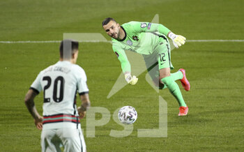 2021-03-30 - Goalkeeper of Portugal Anthony Lopes during the 2022 FIFA World Cup, Qualifiers, Group A football match between Luxembourg and Portugal on March 30, 2021 at Josy Barthel in Luxembourg, Luxembourg - Photo Jean Catuffe / DPPI - MONDIALI FIFA 2022, QUALIFICAZIONI, GRUPPO A - LUSSEMBURGO VS PORTOGALLO - FIFA WORLD CUP - SOCCER