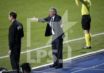 2021-03-30 - Coach of Portugal Fernando Santos during the 2022 FIFA World Cup, Qualifiers, Group A football match between Luxembourg and Portugal on March 30, 2021 at Josy Barthel in Luxembourg, Luxembourg - Photo Jean Catuffe / DPPI - MONDIALI FIFA 2022, QUALIFICAZIONI, GRUPPO A - LUSSEMBURGO VS PORTOGALLO - FIFA WORLD CUP - SOCCER