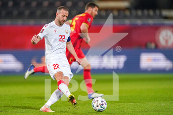 2021-03-30 - Igor Stasevich of Belarus during the 2022 FIFA World Cup, Qualifiers, Group E football match between Belgium and Belarus on March 30, 2021 at Den Dreef in Leuven, Belgium - Photo Jeroen Meuwsen / Orange Pictures / DPPI - MONDIALI FIFA 2020, QUALIFICAZIONI, GRUPPO E - BELGIO VS BIELLORUSSIA - FIFA WORLD CUP - SOCCER