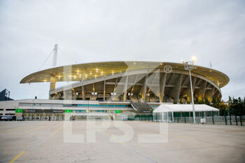 2021-03-30 - General view from the outside of Ataturk Olympic Stadium during the 2022 FIFA World Cup, Qualifiers, Group G football match between Turkey and Latvia on March 30, 2021 at Ataturk Olympic Stadium in Istanbul, Turkey - Photo Orange Pictures / DPPI - MONDIALI FIFA 2022, QUALIFICAZIONI, GRUPPO G - TURCHIA VS LETTONIA - FIFA WORLD CUP - SOCCER