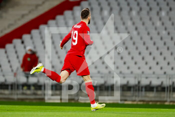 2021-03-30 - Kenan Karaman of Turkey celebrates after scoring his sides first goal during the 2022 FIFA World Cup, Qualifiers, Group G football match between Turkey and Latvia on March 30, 2021 at Ataturk Olympic Stadium in Istanbul, Turkey - Photo Orange Pictures / DPPI - MONDIALI FIFA 2022, QUALIFICAZIONI, GRUPPO G - TURCHIA VS LETTONIA - FIFA WORLD CUP - SOCCER