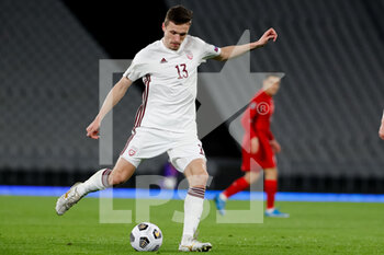 2021-03-30 - Raivis Jurkovskis of Latvia during the 2022 FIFA World Cup, Qualifiers, Group G football match between Turkey and Latvia on March 30, 2021 at Ataturk Olympic Stadium in Istanbul, Turkey - Photo Orange Pictures / DPPI - MONDIALI FIFA 2022, QUALIFICAZIONI, GRUPPO G - TURCHIA VS LETTONIA - FIFA WORLD CUP - SOCCER