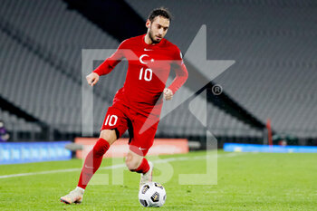 2021-03-30 - Hakan Calhanoglu of Turkey during the 2022 FIFA World Cup, Qualifiers, Group G football match between Turkey and Latvia on March 30, 2021 at Ataturk Olympic Stadium in Istanbul, Turkey - Photo Orange Pictures / DPPI - MONDIALI FIFA 2022, QUALIFICAZIONI, GRUPPO G - TURCHIA VS LETTONIA - FIFA WORLD CUP - SOCCER