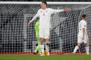 2021-03-30 - Eduards Emsis of Latvia during the 2022 FIFA World Cup, Qualifiers, Group G football match between Turkey and Latvia on March 30, 2021 at Ataturk Olympic Stadium in Istanbul, Turkey - Photo Orange Pictures / DPPI - MONDIALI FIFA 2022, QUALIFICAZIONI, GRUPPO G - TURCHIA VS LETTONIA - FIFA WORLD CUP - SOCCER
