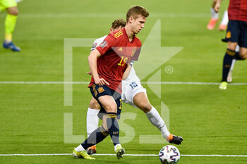 2021-03-31 - Dani Olmo of Spain during the 2022 FIFA World Cup, Qualifiers, Group B football match between Spain and Kosovo on March 31, 2021 at Estadio Olimpico in Seville, Spain - Photo Pablo Morano / Orange Pictures / DPPI - MONDIALI FIFA 2022, QUALIFICAZIONI, GRUPPO B - SPAGNA VS KOSOVO - FIFA WORLD CUP - SOCCER
