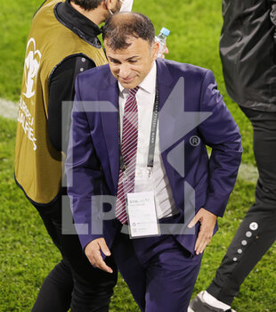 2021-03-31 - Coach Igor Angelovski of North Macedonia during the 2022 FIFA World Cup, Qualifiers, Group J football match between Germany and North Macedonia on March 31, 2021 at Schauinsland-Reisen-Arena in Duisburg, Germany - Photo Ralf Ibing / firo Sportphoto / DPPI - MONDIALI FIFA 2022, QUALIFICAZIONI, GRUPPO J - GERMANIA VS MACEDONIA DEL NORD - FIFA WORLD CUP - SOCCER