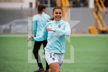 2021-05-01 - Cindy Ferreira of Paris FC warms up ahead of the Women's French championship D1 Arkema football match between GPSO 92 Issy and Paris FC on May 1, 2021 at Le Gallo stadium in Boulogne-Billancourt, France - Photo Antoine Massinon / A2M Sport Consulting / DPPI - GPSO 92 ISSY VS PARIS FC - FRENCH WOMEN DIVISION 1 - SOCCER