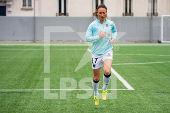 2021-05-01 - Gaetane Thiney of Paris FC warms up ahead of the Women's French championship D1 Arkema football match between GPSO 92 Issy and Paris FC on May 1, 2021 at Le Gallo stadium in Boulogne-Billancourt, France - Photo Antoine Massinon / A2M Sport Consulting / DPPI - GPSO 92 ISSY VS PARIS FC - FRENCH WOMEN DIVISION 1 - SOCCER