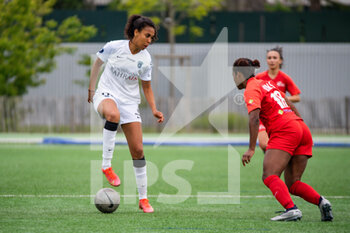 2021-05-01 - Coumba Sow of Paris FC controls the ball during the Women's French championship D1 Arkema football match between GPSO 92 Issy and Paris FC on May 1, 2021 at Le Gallo stadium in Boulogne-Billancourt, France - Photo Melanie Laurent / A2M Sport Consulting / DPPI - GPSO 92 ISSY VS PARIS FC - FRENCH WOMEN DIVISION 1 - SOCCER