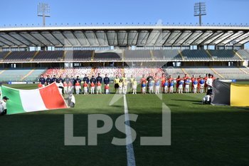 2019-03-20 - Le squadre in campo - EURO U19 - ITALIA U19 VS BELGIO U19 - UEFA EUROPEAN - SOCCER