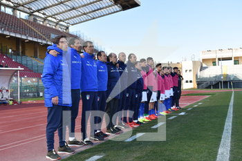 2019-03-20 - La panchina azzurra durante l´inno - EURO U19 - ITALIA U19 VS BELGIO U19 - UEFA EUROPEAN - SOCCER