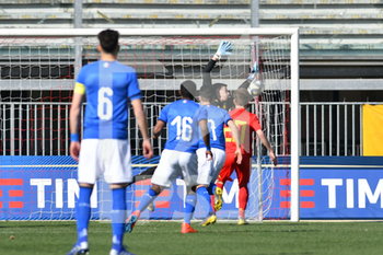 2019-03-20 - Il gol dell1-0 di Esposito - EURO U19 - ITALIA U19 VS BELGIO U19 - UEFA EUROPEAN - SOCCER