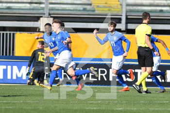 2019-03-20 - Esultanza Esposito per l´1-0 - EURO U19 - ITALIA U19 VS BELGIO U19 - UEFA EUROPEAN - SOCCER