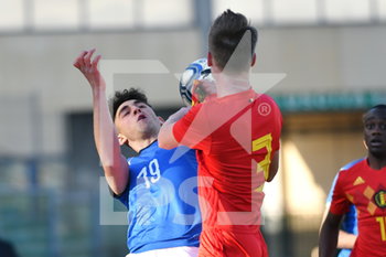 2019-03-20 - Piccoli e Leyssens - EURO U19 - ITALIA U19 VS BELGIO U19 - UEFA EUROPEAN - SOCCER