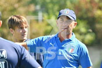 2019-09-09 - Alberto Bollini allenatore Italia - AMICHEVOLE 2019 INTERNAZIONALE UNDER 19 - ITALIA U19 VS SVIZZERA U19 - FRIENDLY MATCH - SOCCER