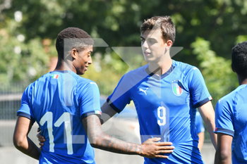 2019-09-09 - Eddie Mora Salcedo e Daniel Maldini Italia - AMICHEVOLE 2019 INTERNAZIONALE UNDER 19 - ITALIA U19 VS SVIZZERA U19 - FRIENDLY MATCH - SOCCER
