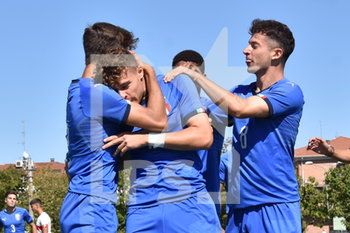 2019-09-09 - Esultanza Italia - AMICHEVOLE 2019 INTERNAZIONALE UNDER 19 - ITALIA U19 VS SVIZZERA U19 - FRIENDLY MATCH - SOCCER