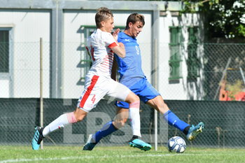 2019-09-09 - Daniel Maldini Italia e Ilan Sauter Svizzera - AMICHEVOLE 2019 INTERNAZIONALE UNDER 19 - ITALIA U19 VS SVIZZERA U19 - FRIENDLY MATCH - SOCCER
