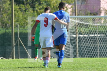 2019-09-09 - Julian Van Moos Svizzera Michael Ntube Italia - AMICHEVOLE 2019 INTERNAZIONALE UNDER 19 - ITALIA U19 VS SVIZZERA U19 - FRIENDLY MATCH - SOCCER