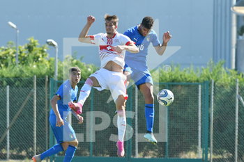 2019-09-09 - Ricardo Azevedo Svizzera Michael Ntube Italia - AMICHEVOLE 2019 INTERNAZIONALE UNDER 19 - ITALIA U19 VS SVIZZERA U19 - FRIENDLY MATCH - SOCCER