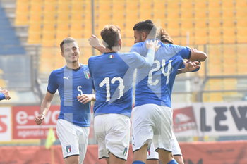 2019-10-10 - Esultanza  Italia dopo gol 1-2 - TORNEO 8 NAZIONI - ITALIA VS INGHILTERRA - OTHER - SOCCER