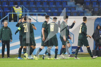 2019-11-16 - esultanza italia gol 1-0 - QUALIFICAZIONI EUROPEI 2021 - GRUPPO 1 - ITALIA UNDER 21 VS ISLANDA - UEFA EUROPEAN - SOCCER
